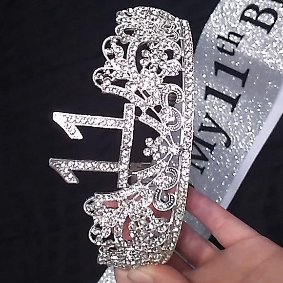 11th Birthday Tiara and sash - Picture 3 of 3